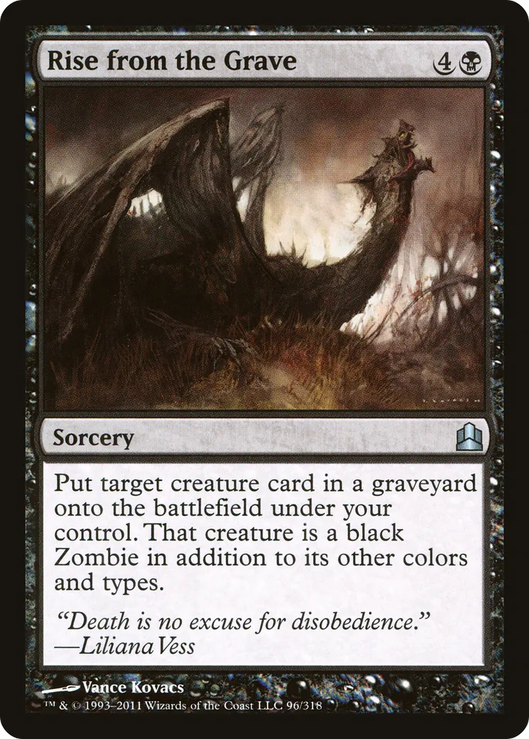 Rise from the Grave — Commander 2011 — Magic: The Gathering