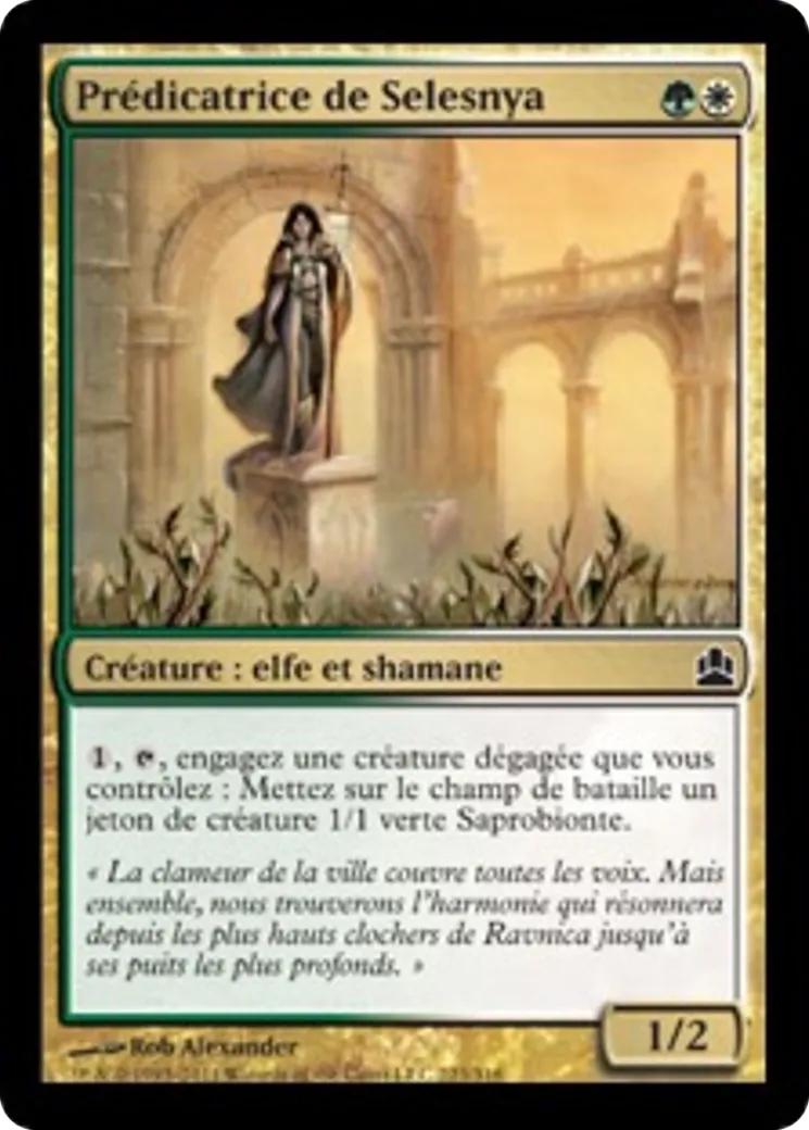 Prédicatrice de Selesnya — Commander 2011 — Magic: The Gathering