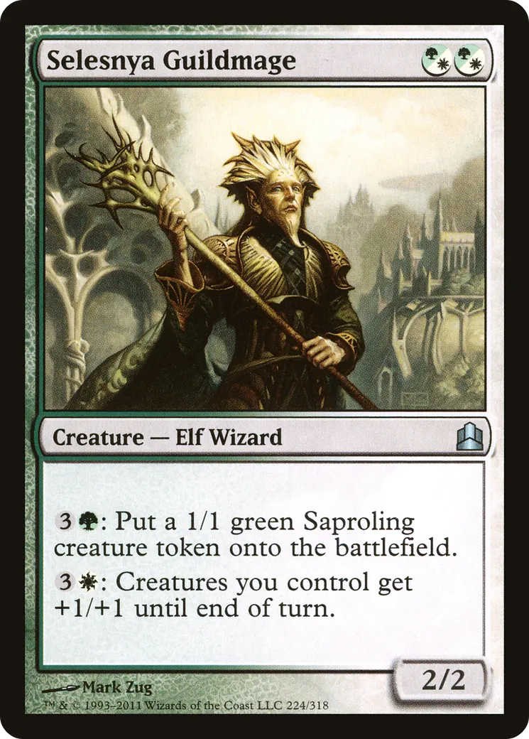 Ghildmage de Selesnya — Commander 2011 — Magic: The Gathering