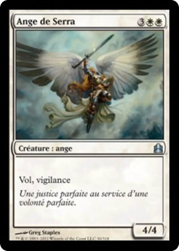 Ange de Serra — Commander 2011 — Magic: The Gathering