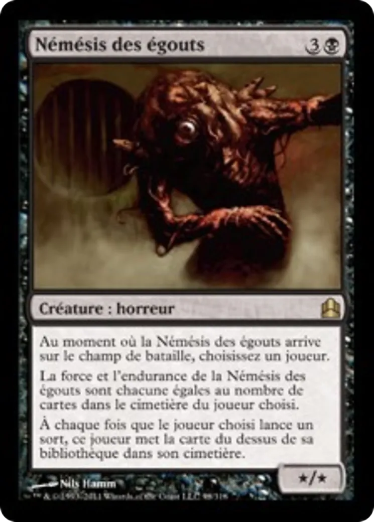 Némésis des égouts — Commander 2011 — Magic: The Gathering