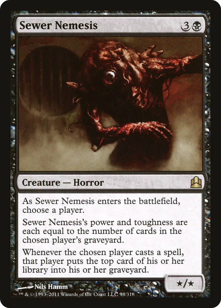 Sewer Nemesis — Commander 2011 — Magic: The Gathering