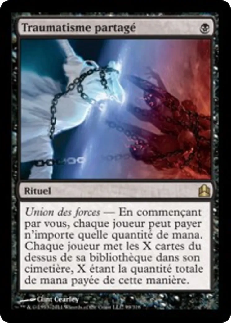 Traumatisme partagé — Commander 2011 — Magic: The Gathering
