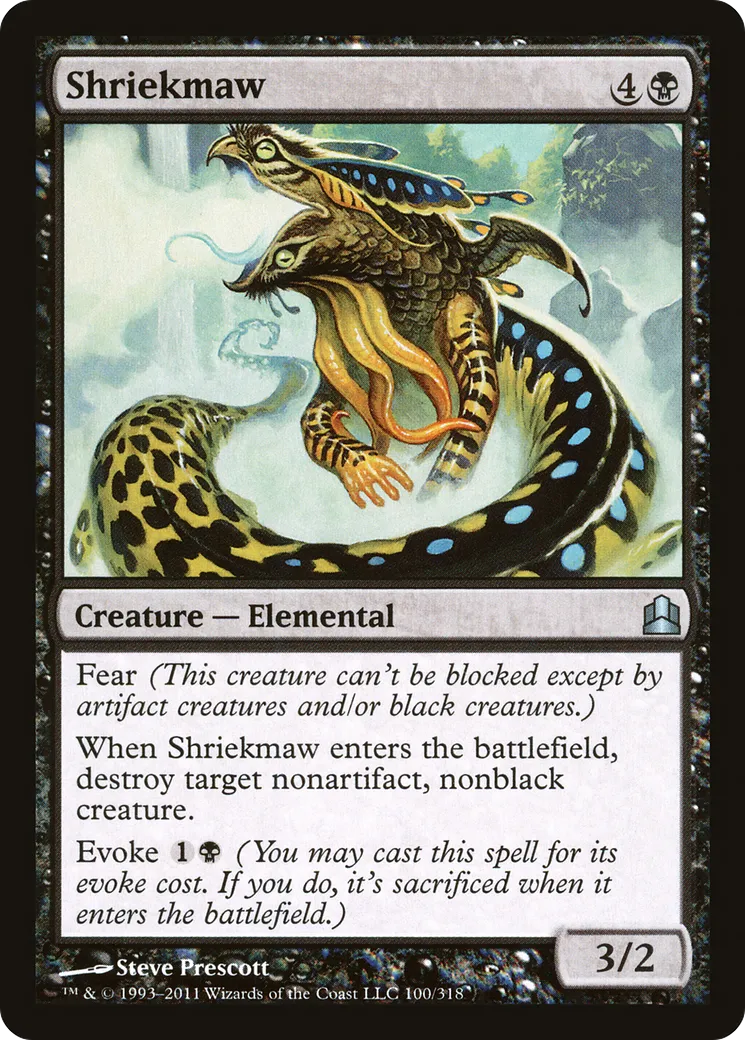 Shriekmaw — Commander 2011 — Magic: The Gathering