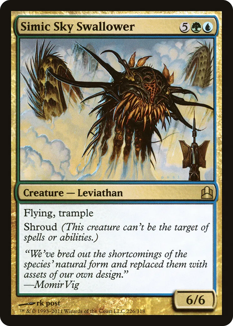 Simic Sky Swallower — Commander 2011 — Magic: The Gathering