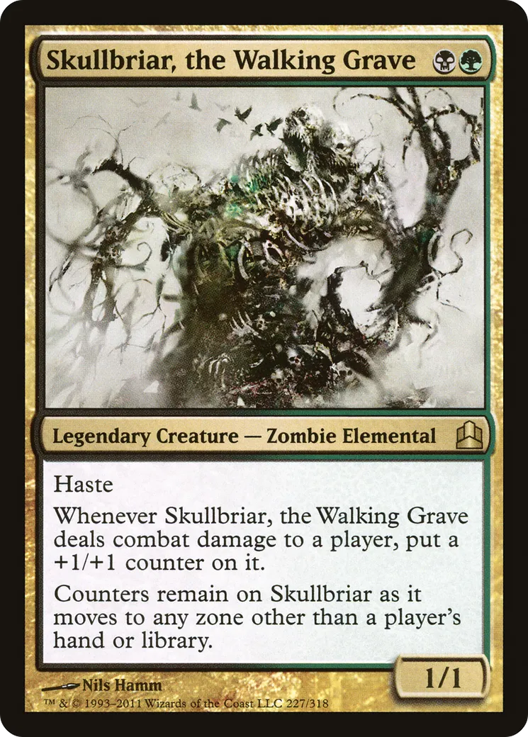 Skullbriar, the Walking Grave — Commander 2011 — Magic: The Gathering