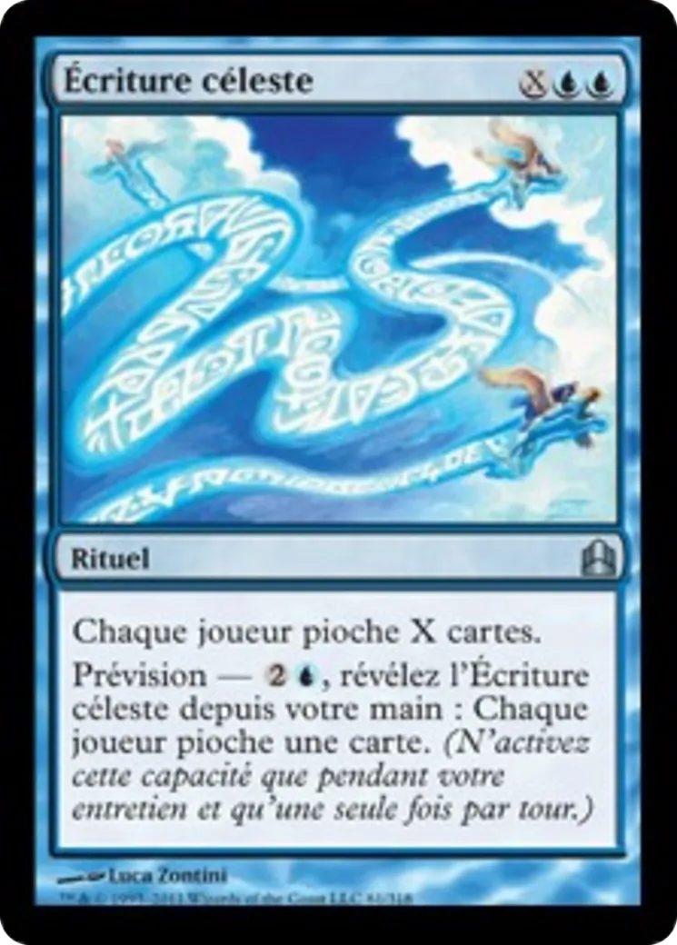 Écriture céleste — Commander 2011 — Magic: The Gathering
