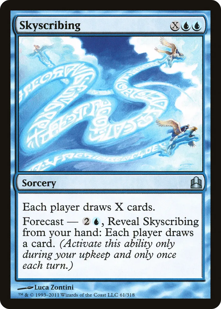 Skyscribing — Commander 2011 — Magic: The Gathering