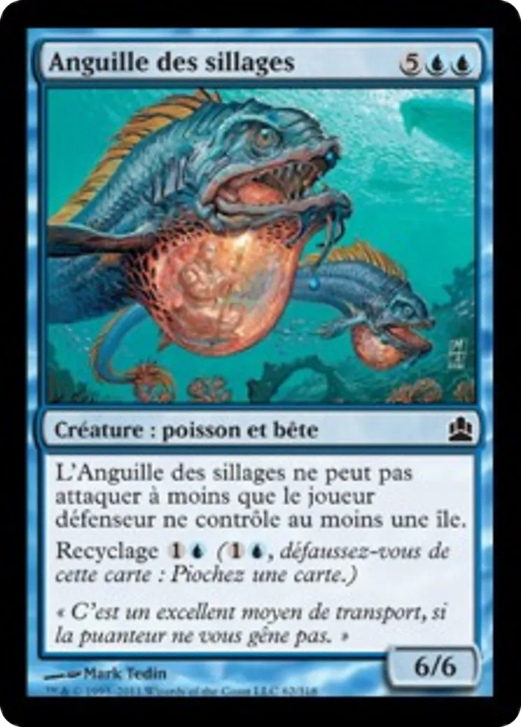 Anguille des sillages — Commander 2011 — Magic: The Gathering