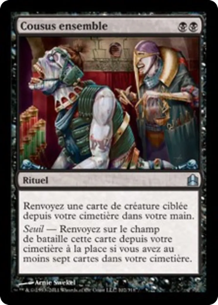 Cousus ensemble — Commander 2011 — Magic: The Gathering