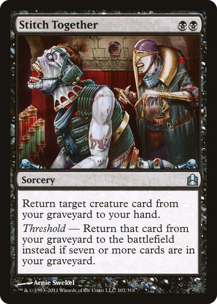 Stitch Together — Commander 2011 — Magic: The Gathering