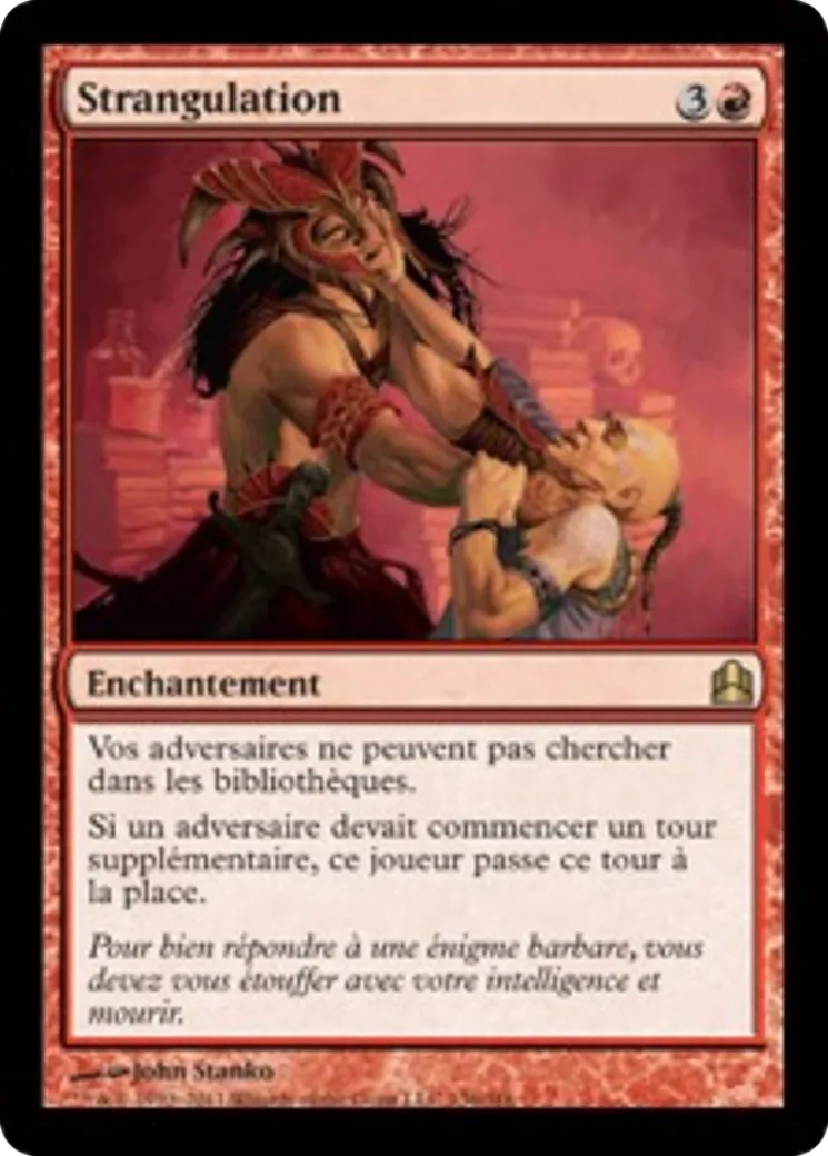 Strangulation — Commander 2011 — Magic: The Gathering