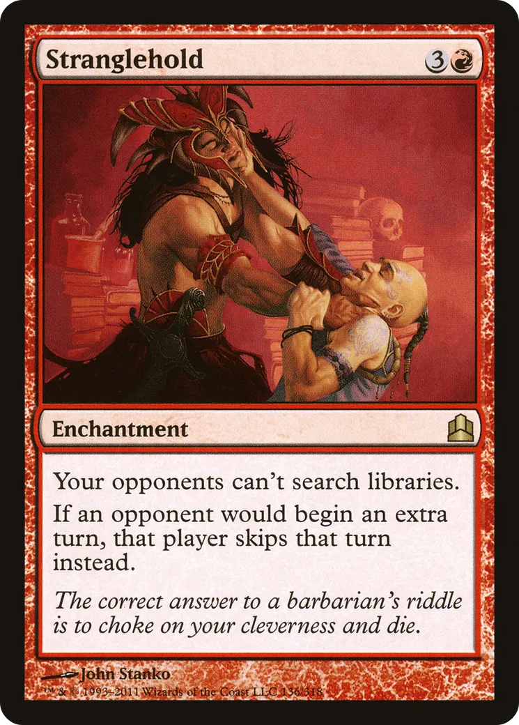 Stranglehold — Commander 2011 — Magic: The Gathering