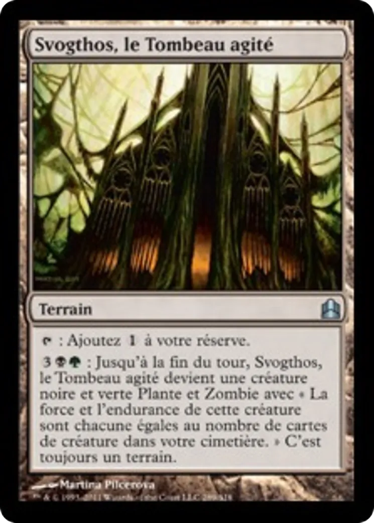 Svogthos, le Tombeau agité — Commander 2011 — Magic: The Gathering
