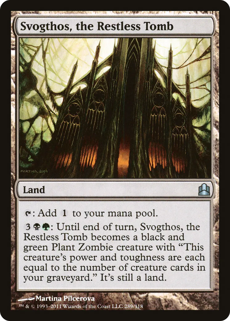Svogthos, the Restless Tomb — Commander 2011 — Magic: The Gathering