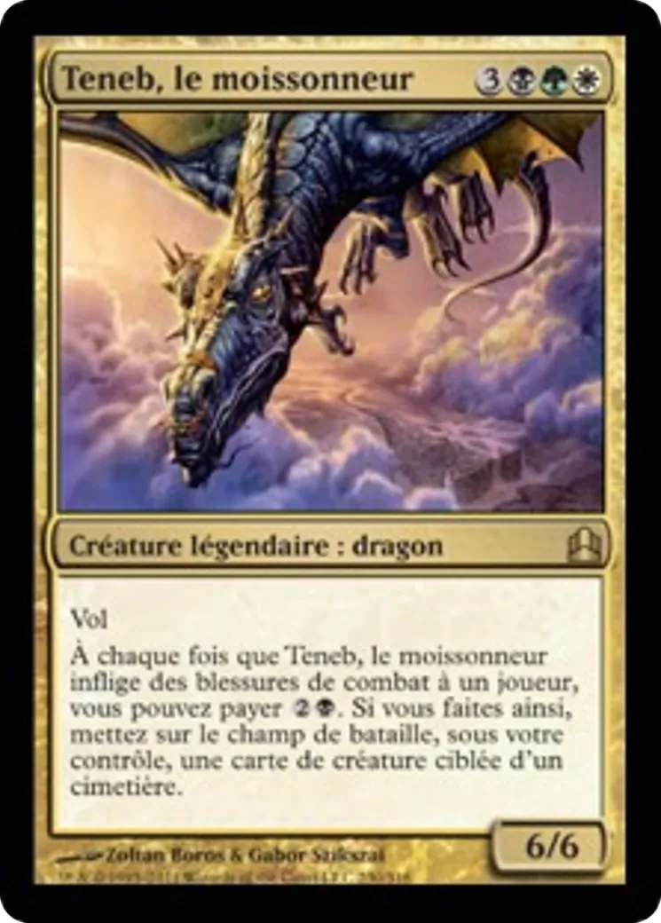 Teneb, le moissonneur from Commander 2011 - Magic: The Gathering