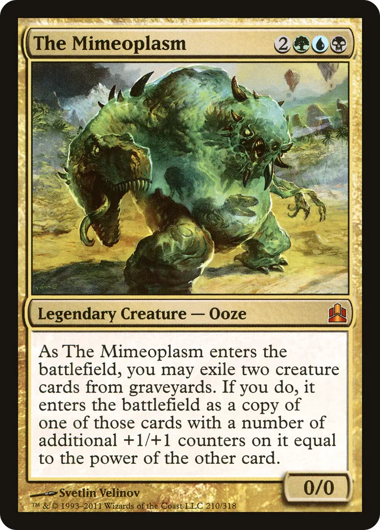 The Mimeoplasm — Commander 2011 — Magic: The Gathering