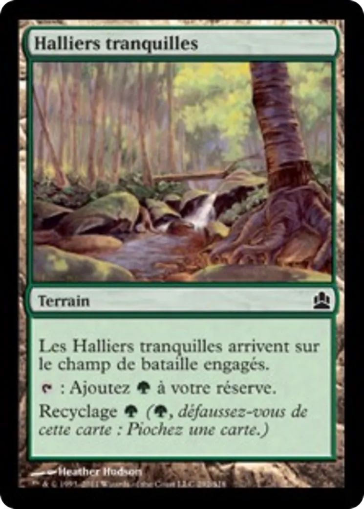 Halliers tranquilles — Commander 2011 — Magic: The Gathering