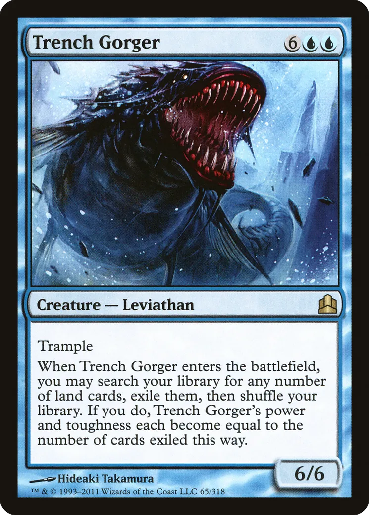 Trench Gorger — Commander 2011 — Magic: The Gathering