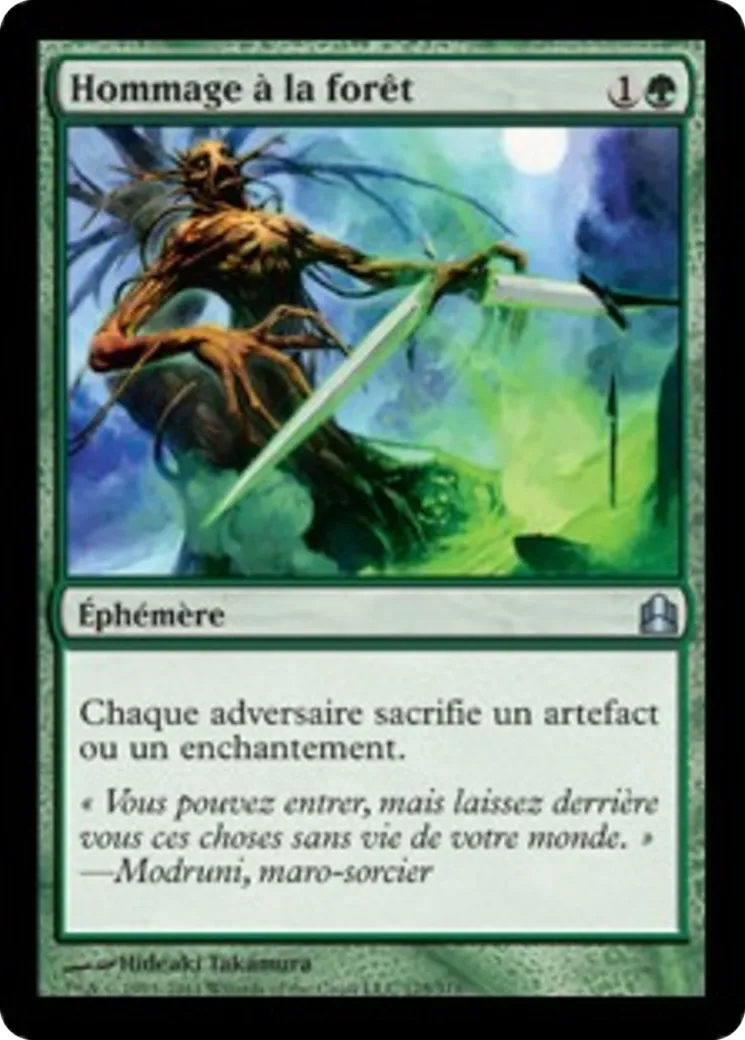 Hommage à la forêt — Commander 2011 — Magic: The Gathering
