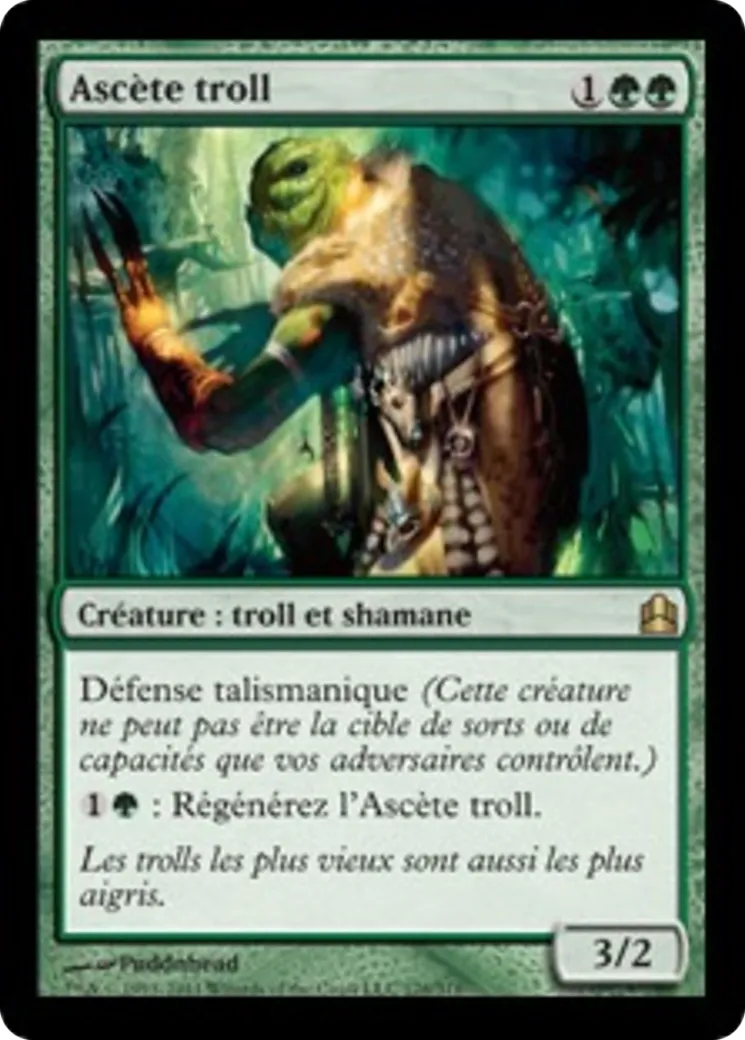 Ascète troll — Commander 2011 — Magic: The Gathering