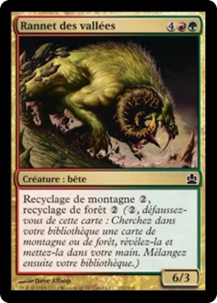Rannet des vallées from Commander 2011 - Magic: The Gathering