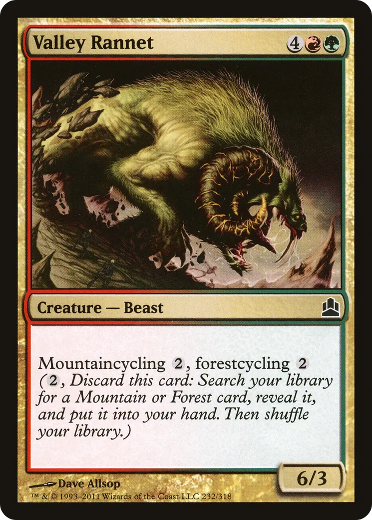 Valley Rannet — Commander 2011 — Magic: The Gathering