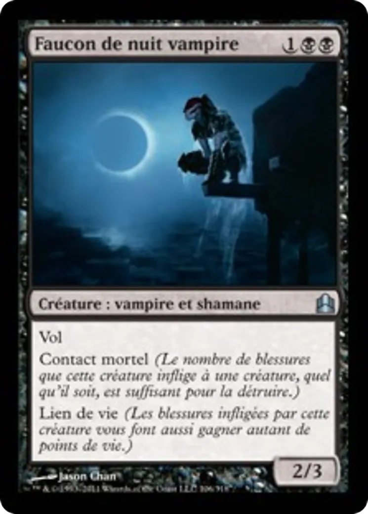Faucon de nuit vampire from Commander 2011 - Magic: The Gathering