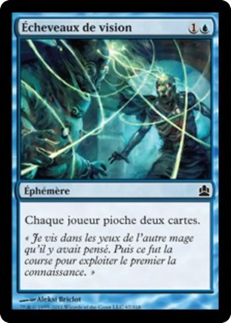 Écheveaux de vision — Commander 2011 — Magic: The Gathering
