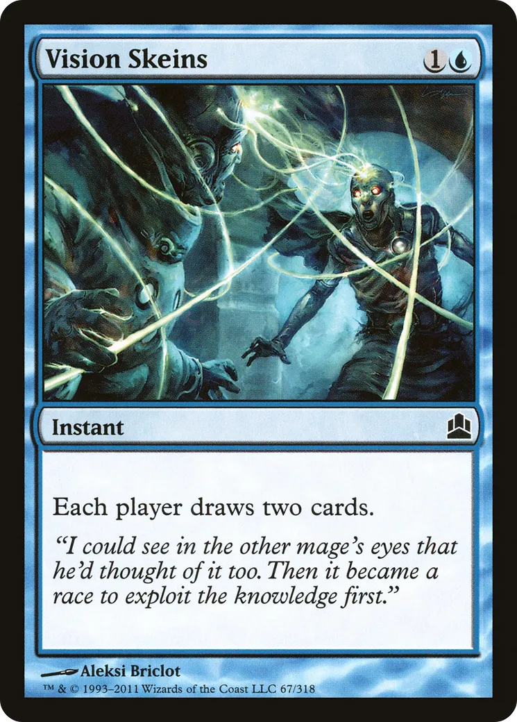 Vision Skeins — Commander 2011 — Magic: The Gathering
