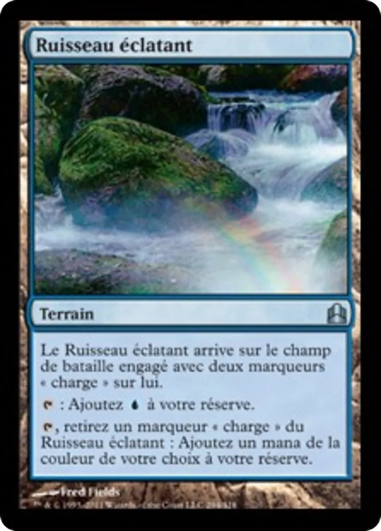 Ruisseau éclatant — Commander 2011 — Magic: The Gathering