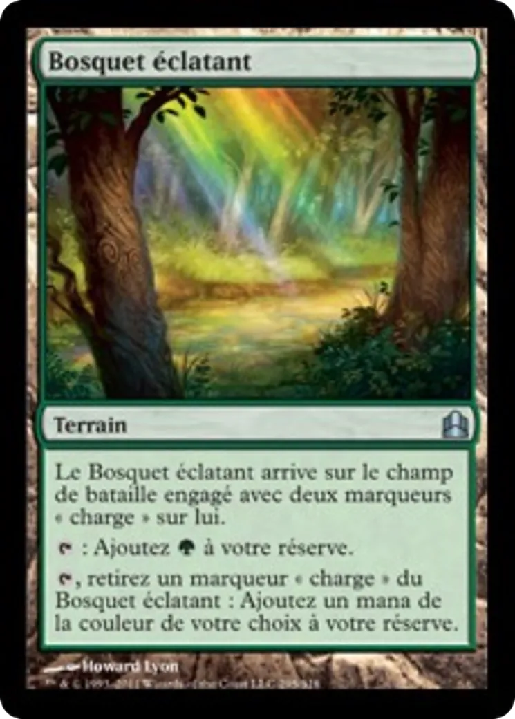 Bosquet éclatant — Commander 2011 — Magic: The Gathering