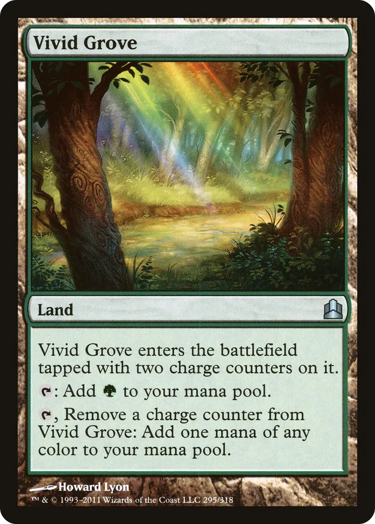 Bosquet éclatant — Commander 2011 — Magic: The Gathering