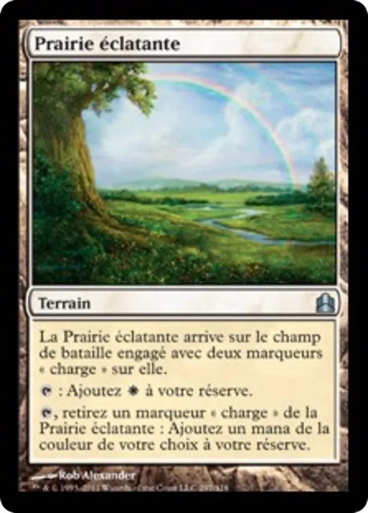 Prairie éclatante — Commander 2011 — Magic: The Gathering