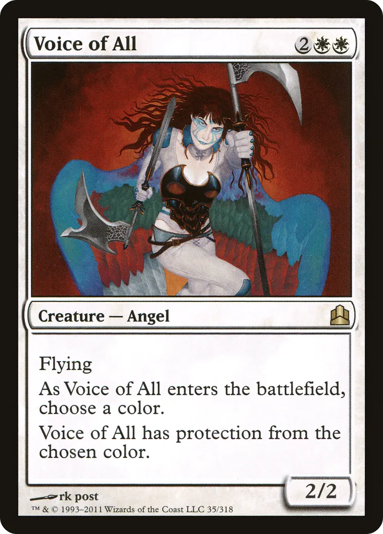 Voice of All — Commander 2011 — Magic: The Gathering