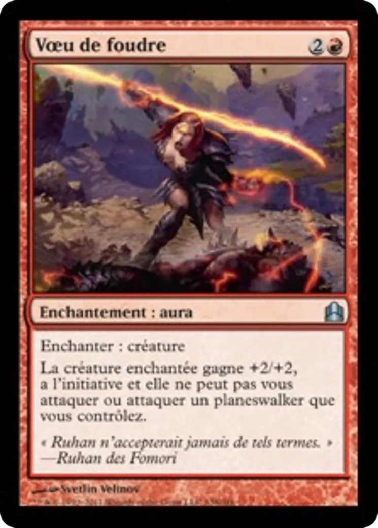 Vœu de foudre — Commander 2011 — Magic: The Gathering