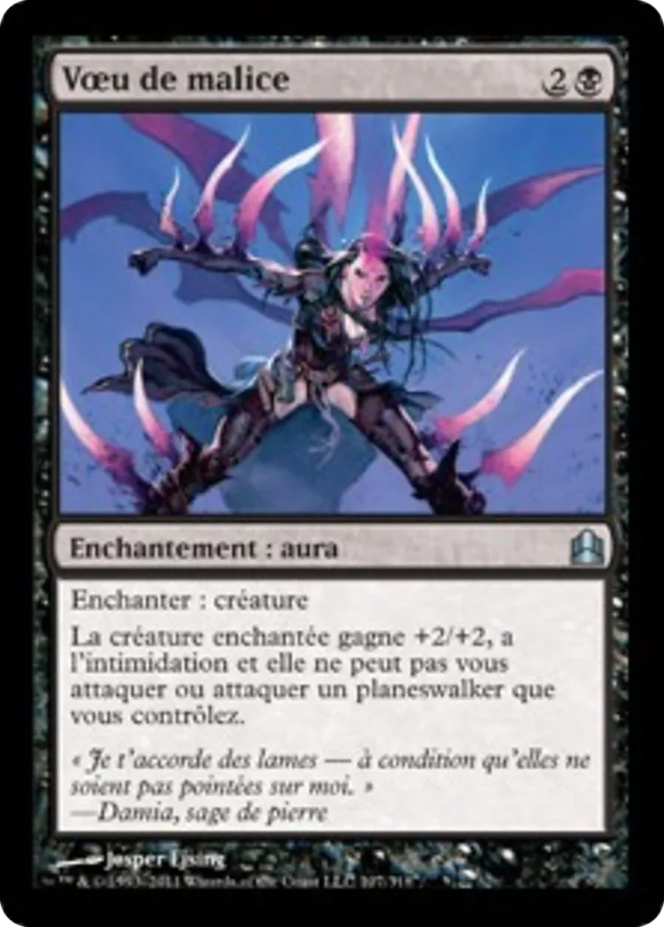 Vœu de malice from Commander 2011 - Magic: The Gathering