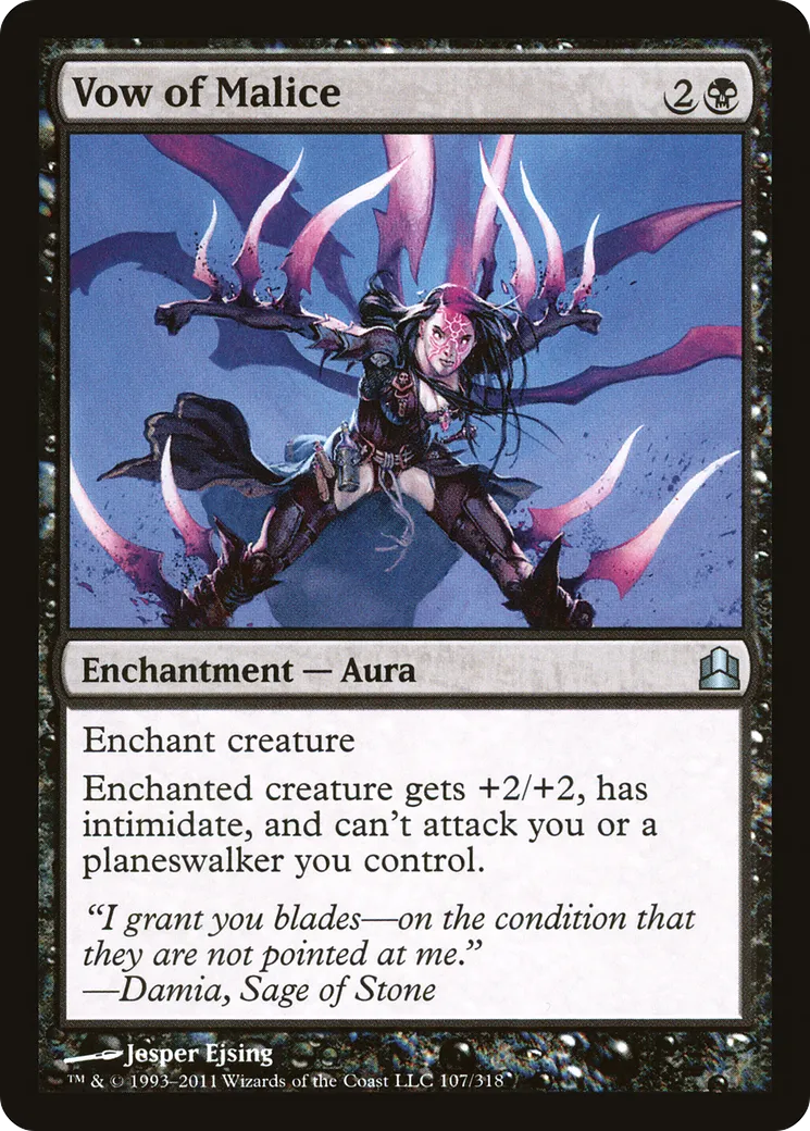 Vow of Malice — Commander 2011 — Magic: The Gathering