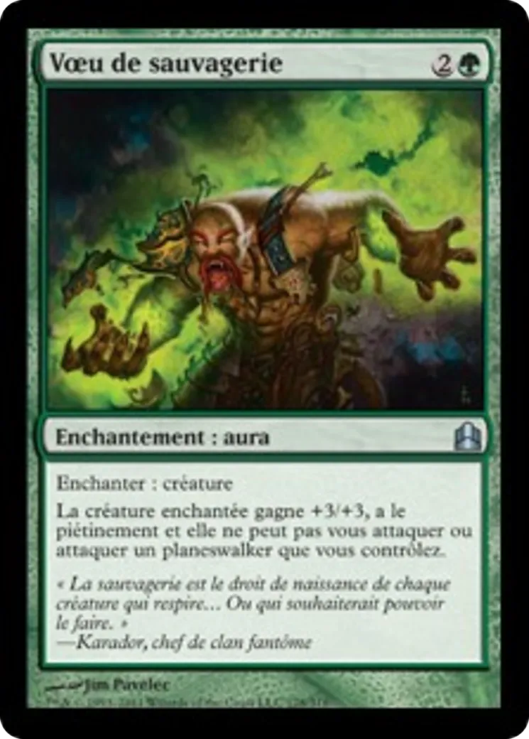 Vœu de sauvagerie — Commander 2011 — Magic: The Gathering