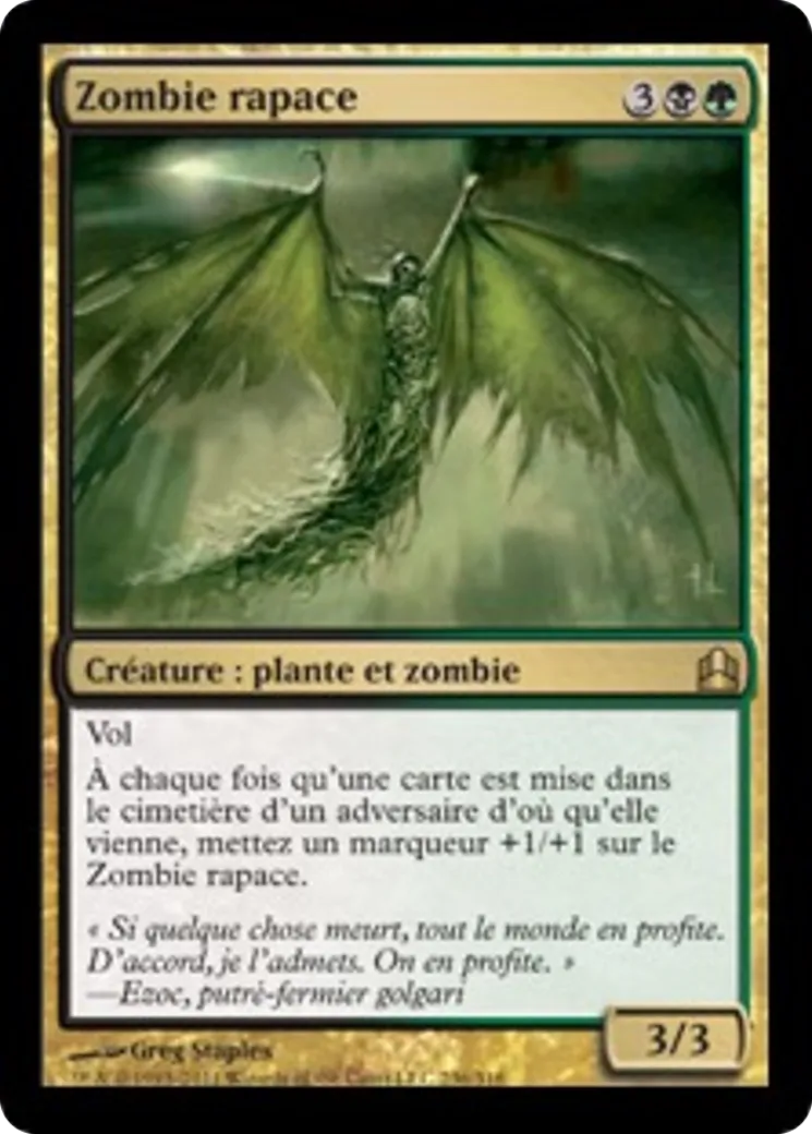 Zombie rapace — Commander 2011 — Magic: The Gathering