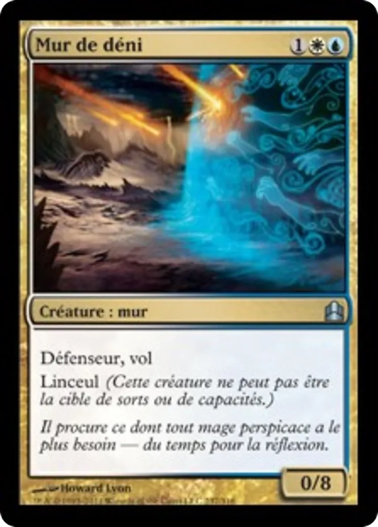 Mur de déni — Commander 2011 — Magic: The Gathering