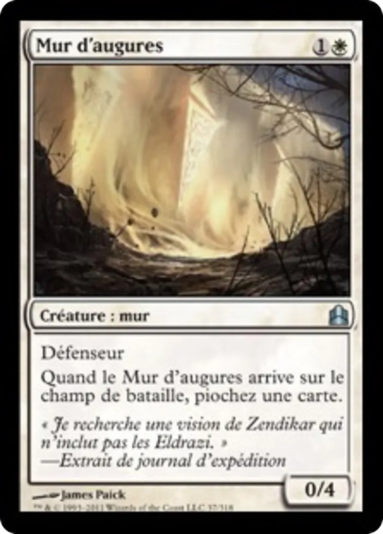 Mur d'augures — Commander 2011 — Magic: The Gathering