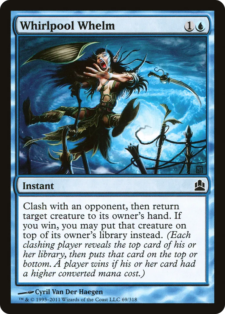Whirlpool Whelm — Commander 2011 — Magic: The Gathering
