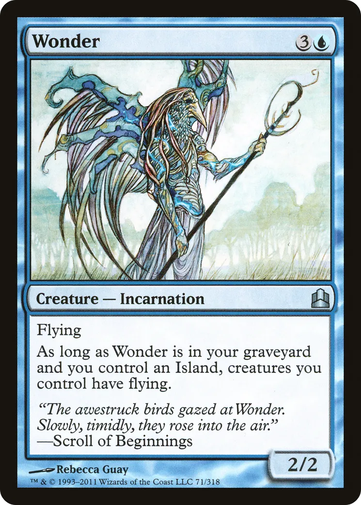 Wonder — Commander 2011 — Magic: The Gathering