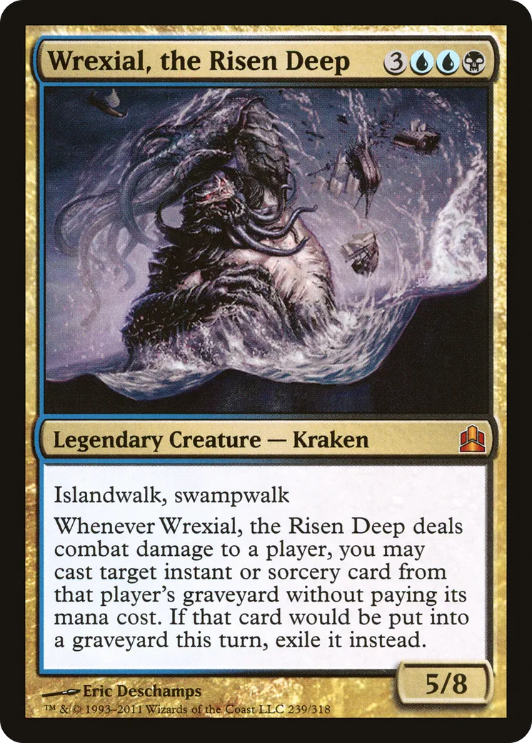 Wrexial, the Risen Deep — Commander 2011 — Magic: The Gathering