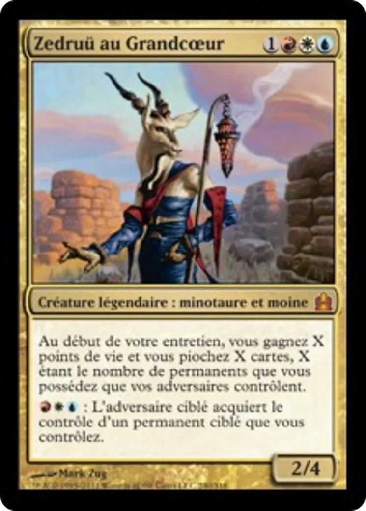 Zedruü au Grandcœur — Commander 2011 — Magic: The Gathering