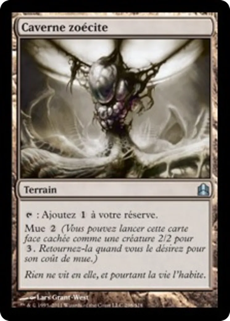 Caverne zoécite — Commander 2011 — Magic: The Gathering