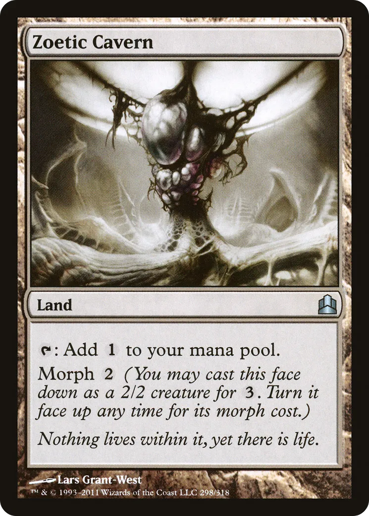 Zoetic Cavern from Commander 2011 - Magic: The Gathering