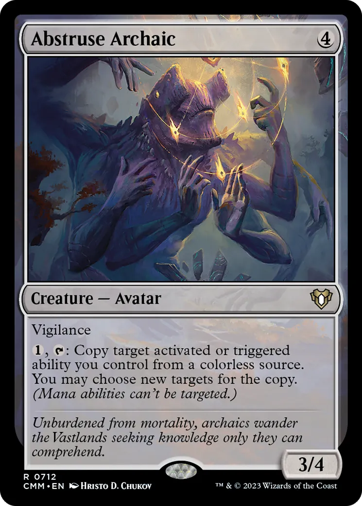 Archaïque abscons — Commander Masters — Magic: The Gathering