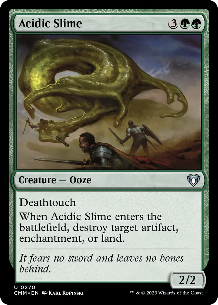 Boue acide — Commander Masters — Magic: The Gathering